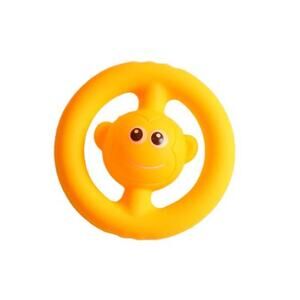 NWT Yellow Silicone Monkey Fidget Sensory Toy | Anxiety Stress Relief | New